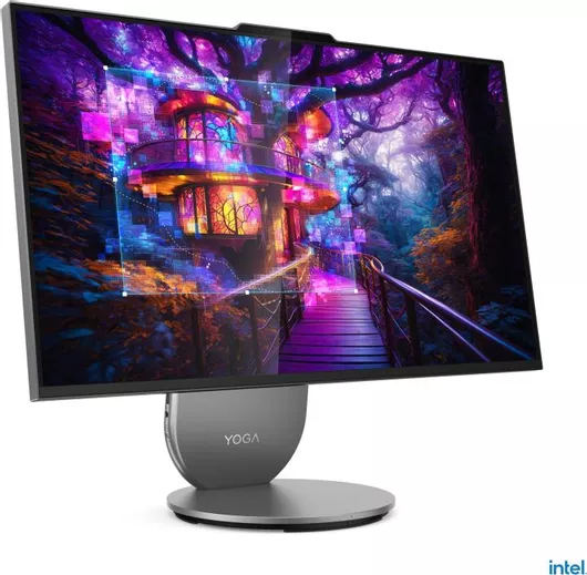 All-In-One PC Lenovo Yoga AIO 27IAH10 2.5K-IPS400nits Rotate 120Hz CoreUltra7-255H 16GB SSD1TB W11 TrueColor JBL