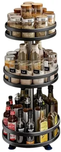 Ραφιέρα Κουζίνας Μεταλλική Γκρι