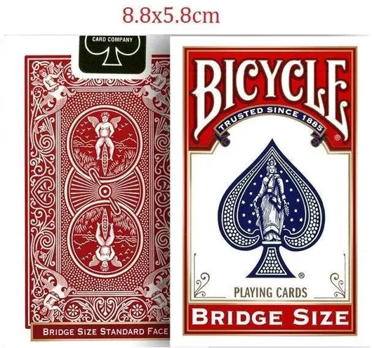 Bicycle Bridge Rider Back Τράπουλα Κόκκινο 1004995