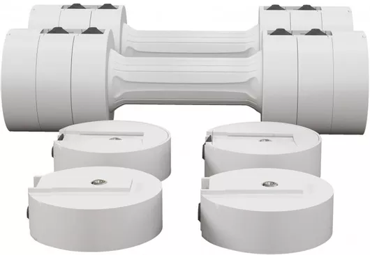 Sportnow Αλτήρες Σετ 2x 1kg Ρυθμιζόμενοι