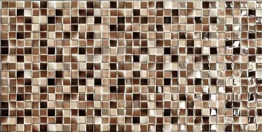 Stn Ceramica Andros Πλακάκι Τοίχου Κουζίνας / Μπάνιου Κεραμικό Γυαλιστερό 50x25cm Marron