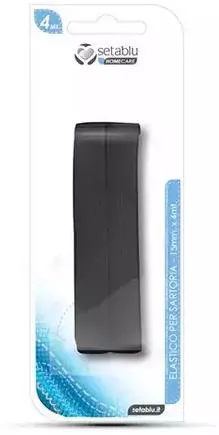 Setablu Μαύρο Λάστιχο Ράψιμο 15mm X 4m