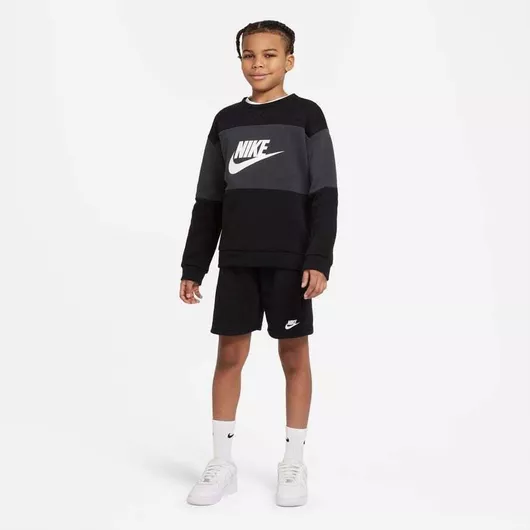 Nike Παιδικό Σετ με Σορτς Χειμερινό 2τμχ Μαύρο