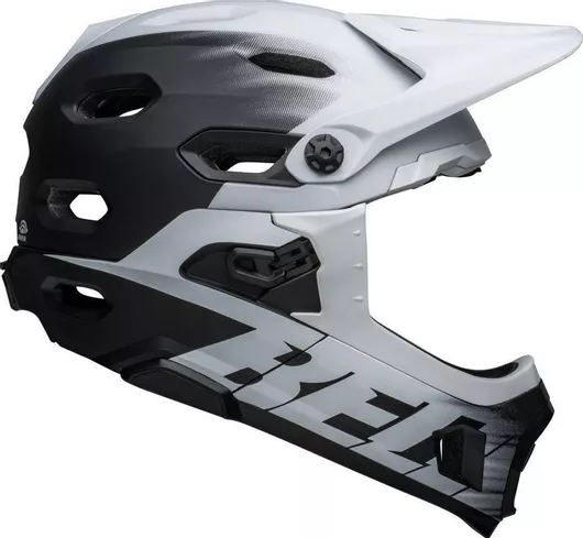 Bell Κράνος Full Face Bell Super Dh Μέγεθος Κράνους S 52-56cm Επιλέξτε Matte Black White