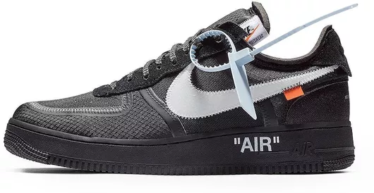 Nike Air Force 1 Low Off-White Ανδρικά Sneakers Black / White