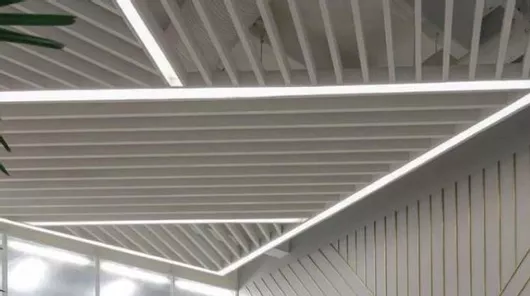 Aca LED Γραμμικό Φωτιστικό Οροφής 12W Θερμό Λευκό 86cm