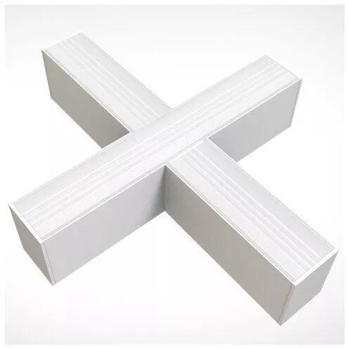 Optonica Σύνδεσμος Ράγας για Φωτιστικά Λευκός 5068