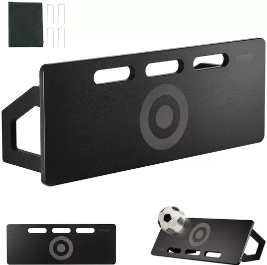 Vevor 32"x12" Soccer Rebounder Board Φορητός Τοίχος Ποδοσφαίρου 2 Γωνίες Rebound