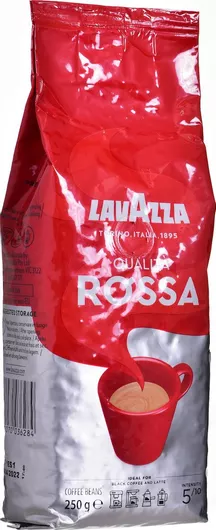 Lavazza Καφές Espresso Qualita Rossa σε Κόκκους 250gr