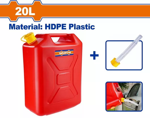 Wadfow Δοχείο Καυσίμων Πλαστικό με Σωλήνα Επέκτασης 20lt