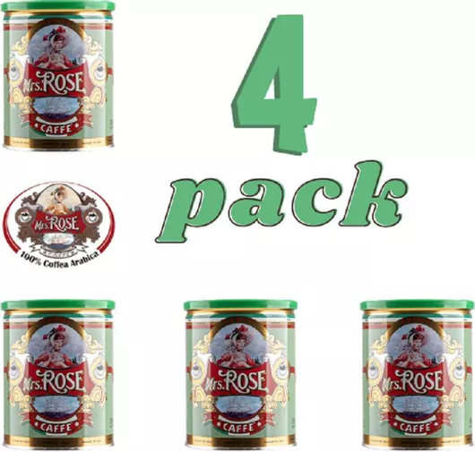 Mrs Rose Καφές Espresso σε Κόκκους 4x250gr