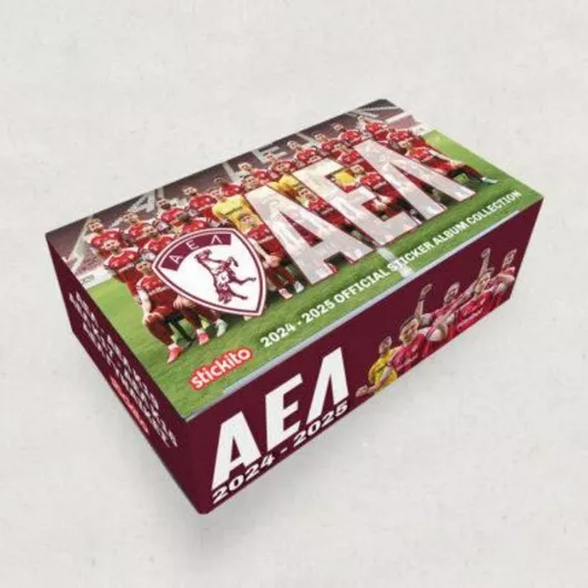 Stickito 2024-25 Ael Αυτοκόλλητα Box 25 Packs