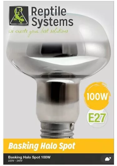 Λαμπτηρας Ερπετων Reptile Systems Basking Halo Spot 100w