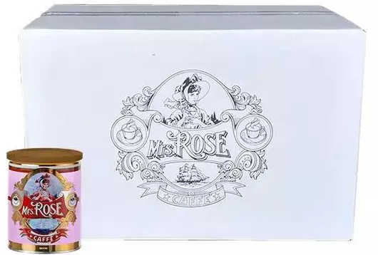 Σετ Καφές Espresso Mrs Rose Αλεσμένος 24 Χ 250 Gr