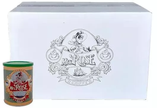 Σετ Καφές Espresso Mrs Rose Κόκκους 24 Χ 250 Gr