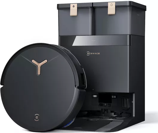 Ecovacs Deebot T50 Max Pro Omni Σκούπα Ρομπότ για Σκούπισμα & Σφουγγάρισμα με Wi-Fi Μαύρο