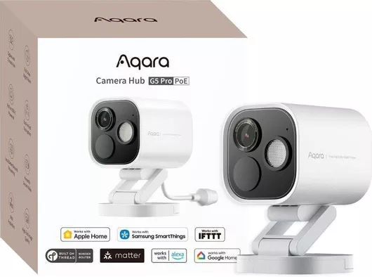 Aqara G5 Pro PoE IP Κάμερα Παρακολούθησης Full HD+ 4MP Αδιάβροχη με Φακό 4.2mm