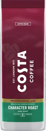 Costa Coffee Καφές Espresso Μονοποικιλιακός Arabica Brazil σε Κόκκους 1kg