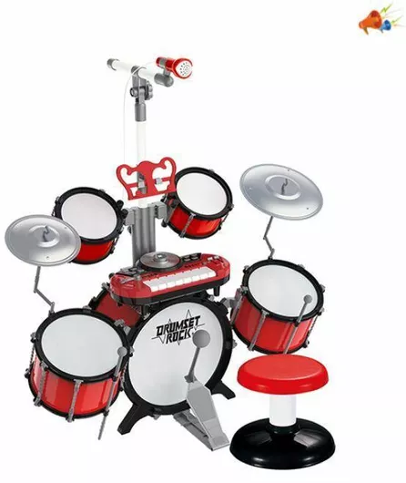 Perfectoys Σετ Μουσικών Οργάνων 1902 Κόκκινο