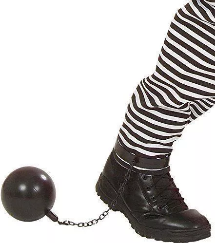 Αποκριάτικο Αξεσουάρ Μπάλα Φυλακισμένου