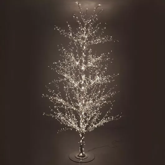 Χριστουγεννιάτικο Δέντρο 280cm με Φωτισμό LED Λευκό