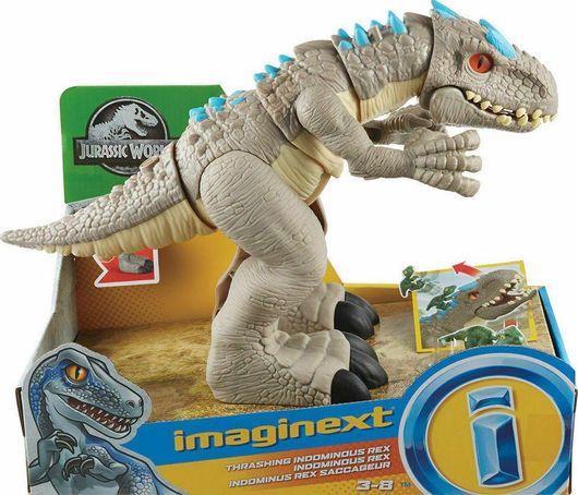 Φιγούρα Δράσης Mattel Jurassic World Schleuderaction Indominus Rex 32.99cm για 3+ Ετών