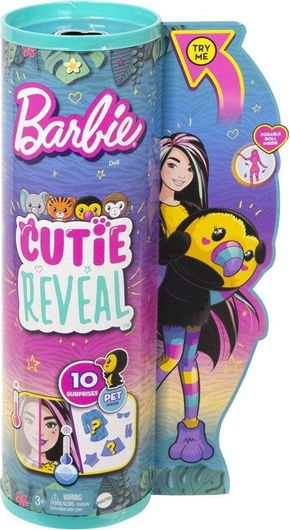 Κούκλα Mattel Barbie Cutie Reveal Toucan για 3+ Ετών