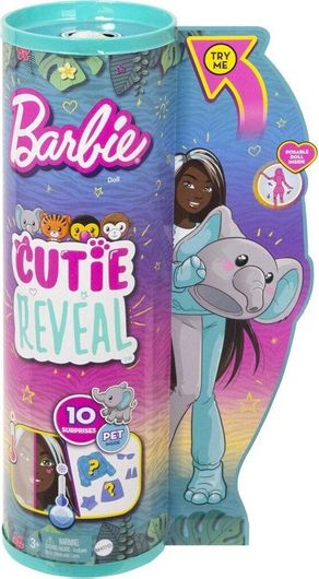 Κούκλα Mattel Barbie Cutie Reveal Elephant για 3+ Ετών