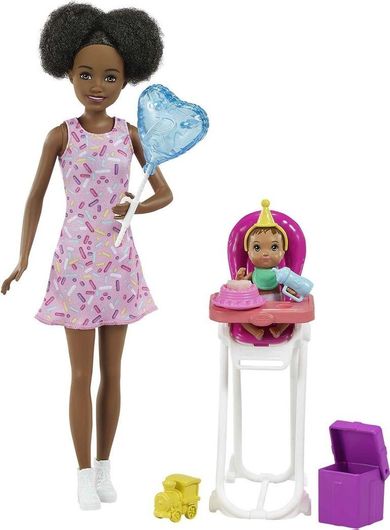 Κούκλα Mattel Barbie Babysitter για 3+ Ετών