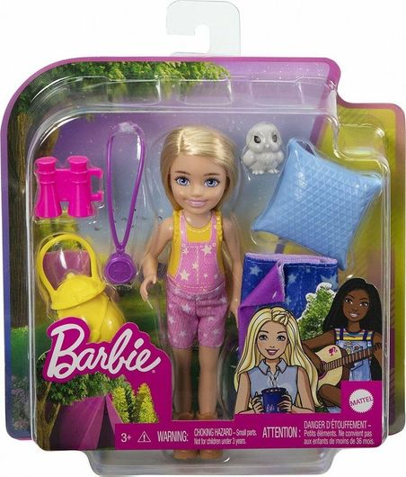 Κούκλα Mattel Barbie Chelsea Camping για 3+ Ετών