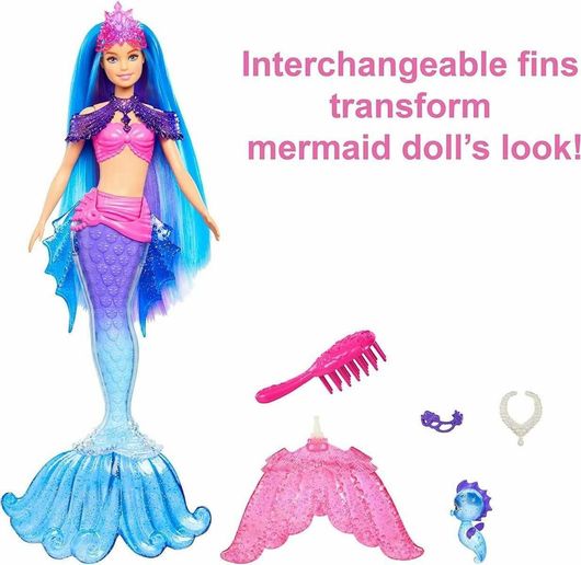Κούκλα Mattel Barbie Γοργόνα Malibu Roberts για 3+ Ετών