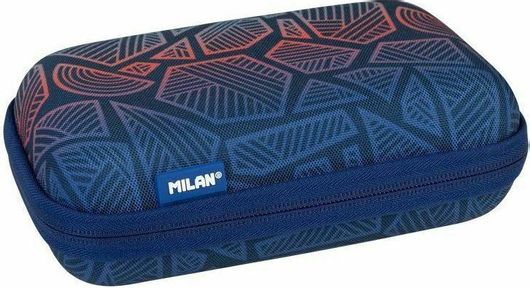 Κασετίνα Milan Γεμάτη Βαρελάκι με 1 Θήκη Fit Μπλε