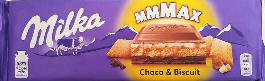 Σοκολάτα Γάλακτος Milka Choco & Biscuits 300gr