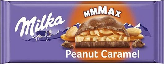 Σοκολάτα Γάλακτος Milka Peanut Caramel 276gr