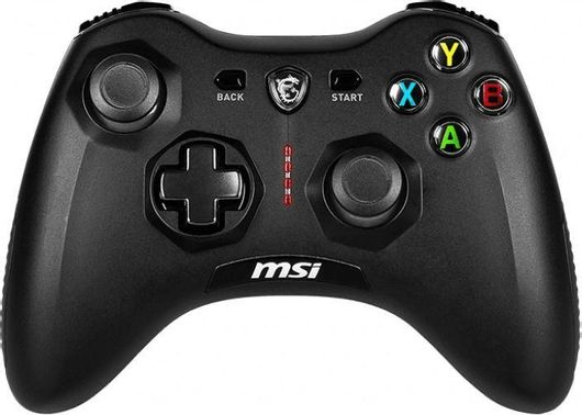 MSI Force GC30 V2 Ασύρματο & Ενσύρματο Gamepad για Android/PC Μαύρο