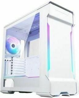 Gaming Κουτί Υπολογιστή Phanteks Enthoo Evolv X Glass Midi Tower με Πλαϊνό Παράθυρο & RGB Φωτισμό Λευκό