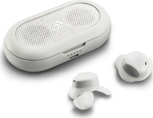 Bluetooth Handsfree Adidas FWD-02 In-ear Ακουστικά με Αντοχή στον Ιδρώτα & Θήκη Φόρτισης Clear Grey