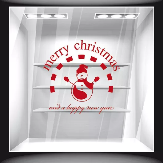 Orafol Αυτοκόλλητο Βιτρίνας Χριστουγέννων Πράσινο XS 18153-245 1τμχ