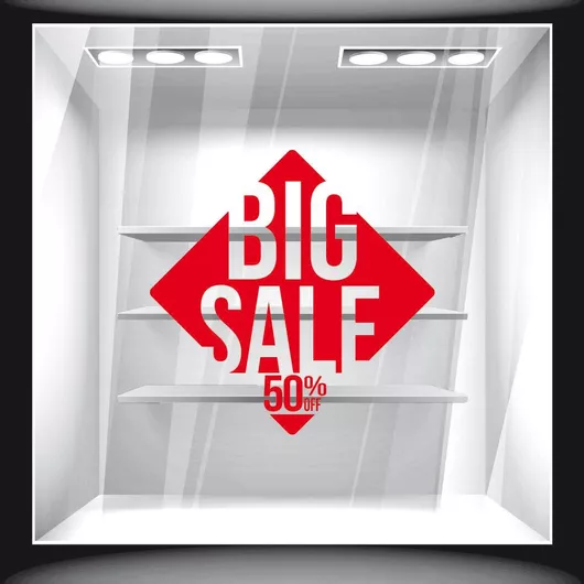 Orafol Αυτοκόλλητο Βιτρίνας Εκπτώσεων Λευκό S 11906-243 1τμχ