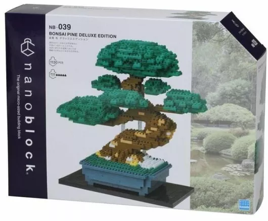 Nanoblock Τουβλάκια Bonsai Pine Deluxe Edition 1130τμχ