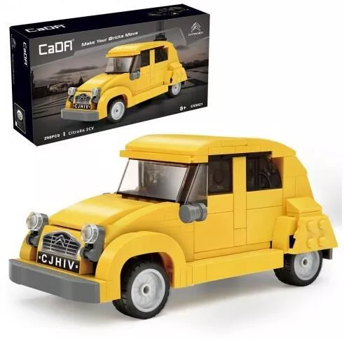 CaDA Bricks Τουβλάκια Citroen 2CV για 8+ Ετών 298τμχ