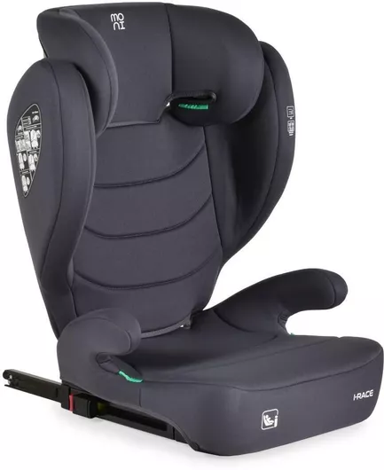 Moni Race Καθισματάκι Αυτοκινήτου High-back Booster i-Size με Isofix Cosmos Grey