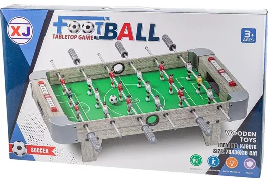 Gounaridis Toys Επιτραπέζιο Ποδοσφαιράκι Ξύλινο Μ60 x Π37cm