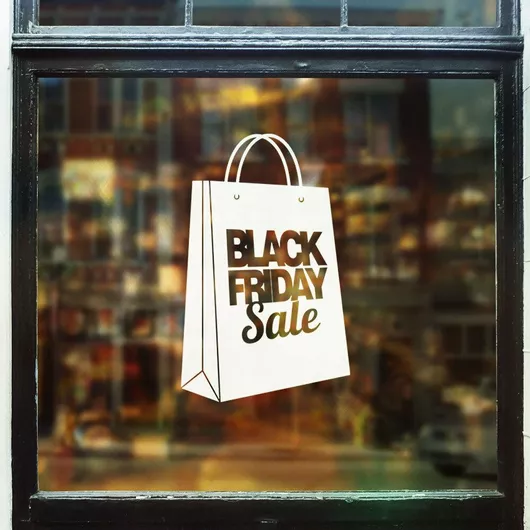 Orafol Αυτοκόλλητο Βιτρίνας Εκπτώσεων Μαύρο S 11944-905 1τμχ