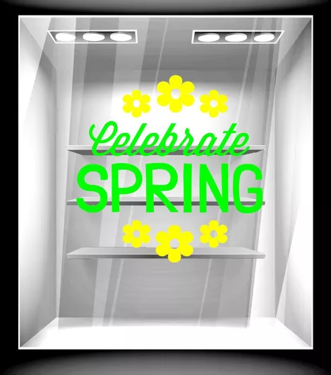 Orafol Αυτοκόλλητο Βιτρίνας Ανοιξιάτικο Πορτοκαλί SPR 10038-246 1τμχ