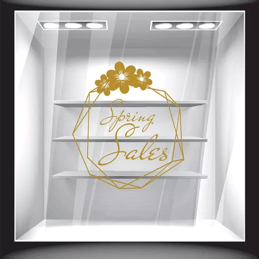 Orafol Αυτοκόλλητο Βιτρίνας Ανοιξιάτικο Κόκκινο SPR 10028-244 1τμχ