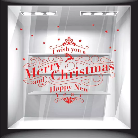 Orafol Αυτοκόλλητο Βιτρίνας Χριστουγέννων XS 18023-1261 1τμχ