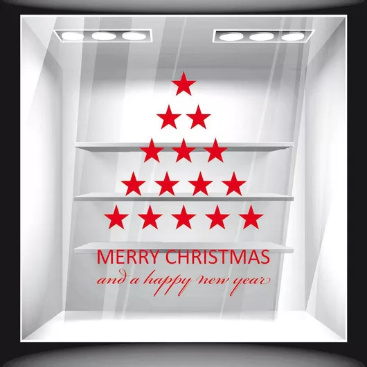 Orafol Αυτοκόλλητο Βιτρίνας Χριστουγέννων XS 18160-252 1τμχ