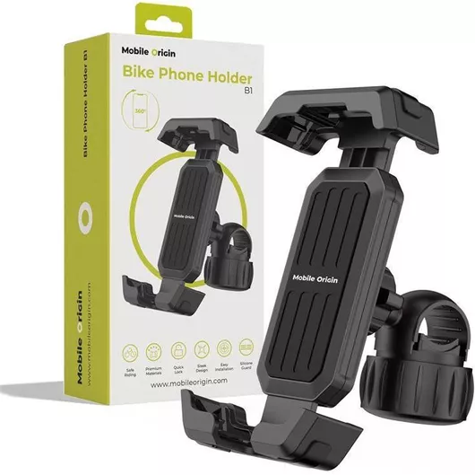Mobile Origin Bike Phone Holder B1 Black Mo-bph-b1