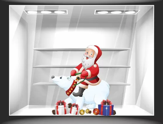 Orafol Αυτοκόλλητο Βιτρίνας Χριστουγέννων 50x55cm XS 18276 1τμχ